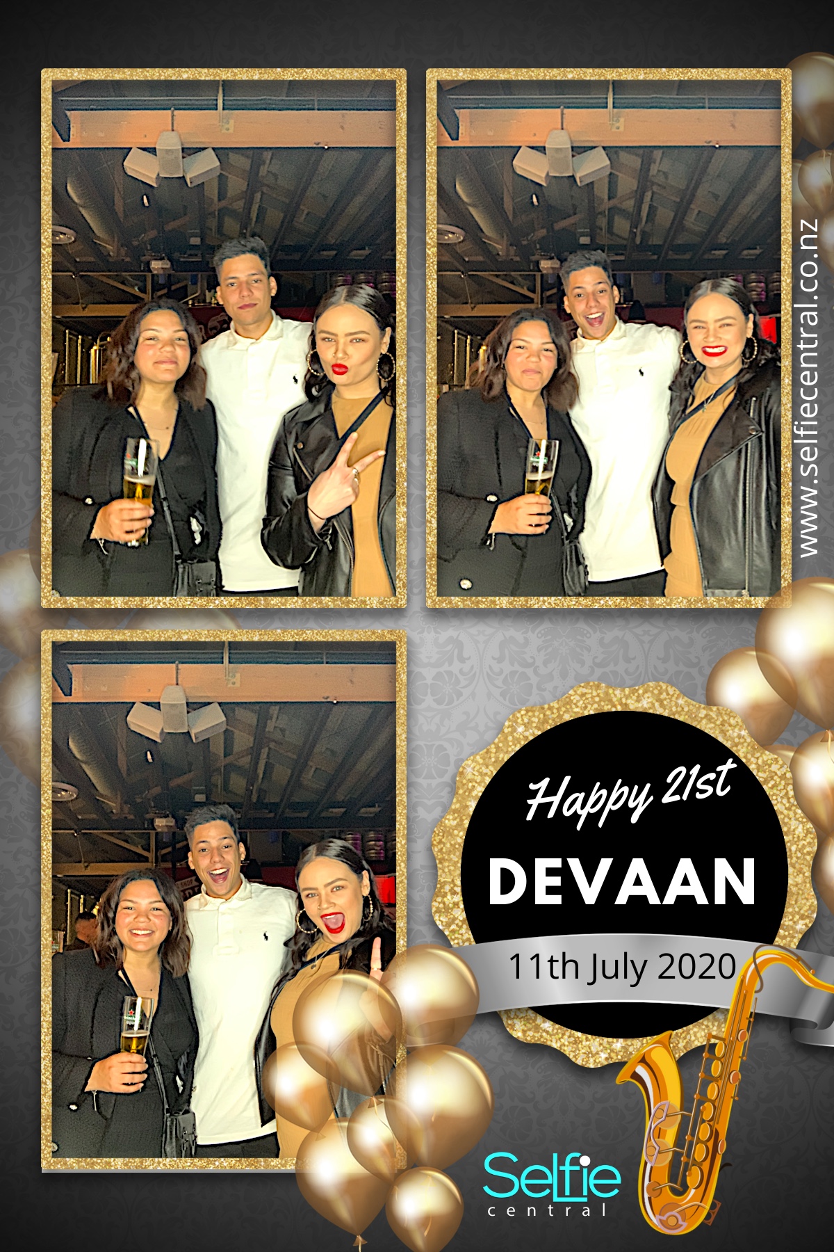 Happy 21st Devaan | View more photos from the event at gallery.photobooth.co.nz/u/SelfieCentral/Happy-21st-Devaan